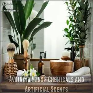 Avoiding Harsh Chemicals and Artificial Scents