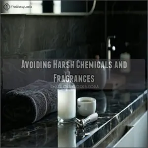 Avoiding Harsh Chemicals and Fragrances