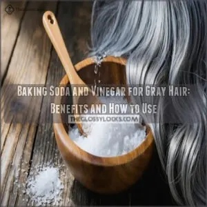 baking soda and vinegar for gray hair