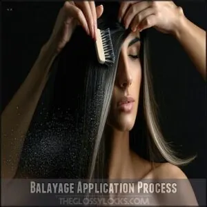 Balayage Application Process