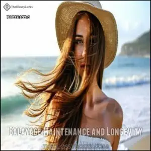 Balayage Maintenance and Longevity