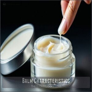 Balm Characteristics Balm Characteristics