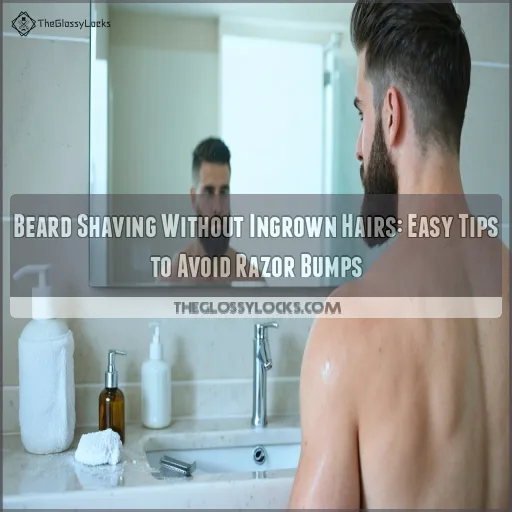 beard shaving without ingrown hairs