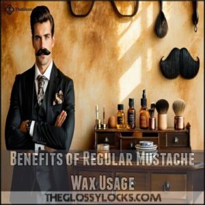 Benefits of Regular Mustache Wax Usage