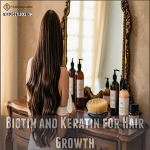 Biotin and Keratin for Hair Growth