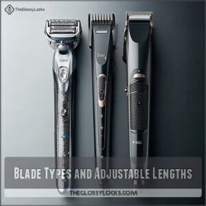 Blade Types and Adjustable Lengths