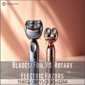 Blades: Foil Vs. Rotary Electric Razors