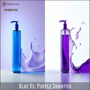 Blue Vs. Purple Shampoo