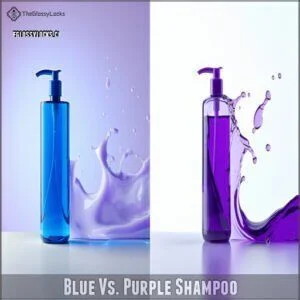 Blue Vs. Purple Shampoo