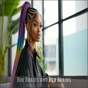 Box Braids and Bob Braids