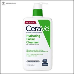 CeraVe Hydrating Facial Cleanser, Moisturizing