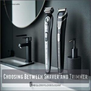 Choosing Between Shaver and Trimmer