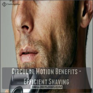 Circular Motion Benefits - Efficient Shaving