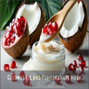 Coconut Oil and Pomegranate Mask Coconut Oil and Pomegranate Mask