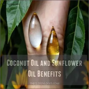 Coconut Oil and Sunflower Oil Benefits