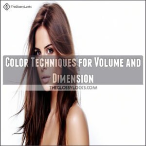 Color Techniques for Volume and Dimension