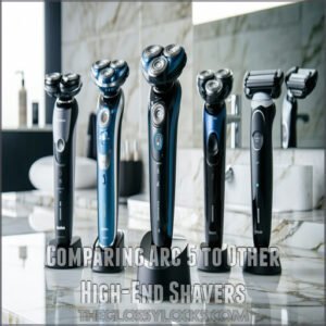 Comparing Arc 5 to Other High-End Shavers