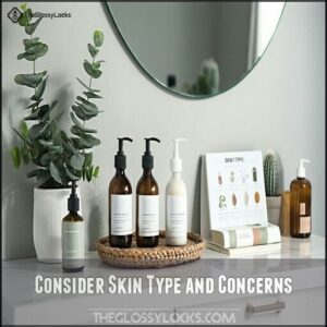 Consider Skin Type and Concerns