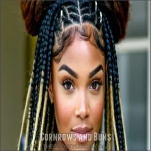 Cornrows and Buns Cornrows and Buns