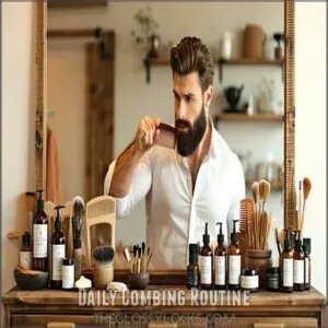 Daily Combing Routine Daily Combing Routine