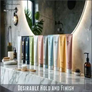 Desirable Hold and Finish