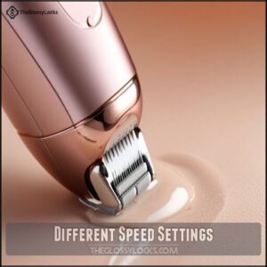 Different Speed Settings