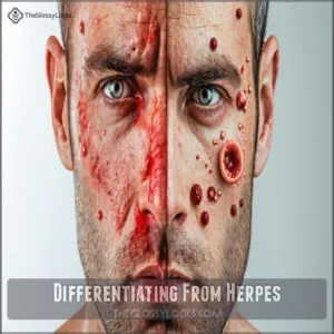 Differentiating From Herpes