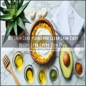 diy skin care masks for clear skin