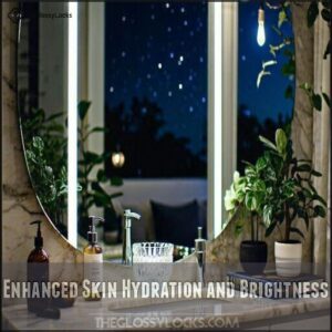 Enhanced Skin Hydration and Brightness