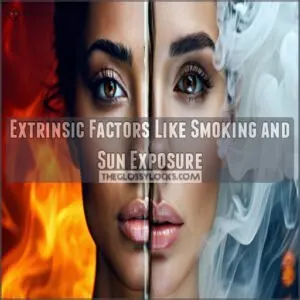 Extrinsic Factors Like Smoking and Sun Exposure