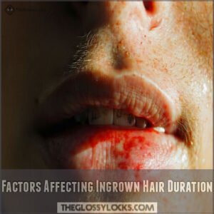 Factors Affecting Ingrown Hair Duration