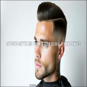 Faded Styles for Receding Hairlines