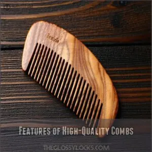 Features of High-Quality Combs