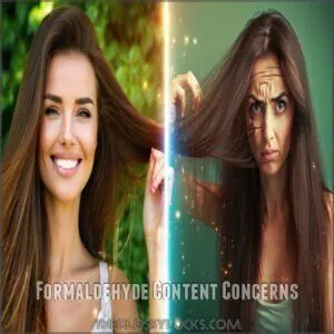 Formaldehyde Content Concerns
