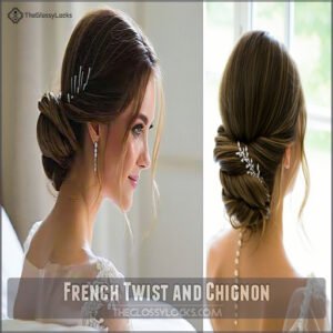 French Twist and Chignon