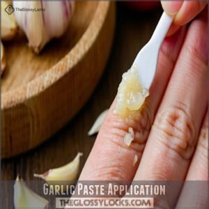 Garlic Paste Application