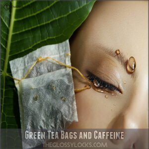 Green Tea Bags and Caffeine