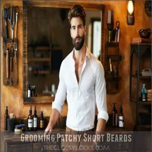 Grooming Patchy Short Beards