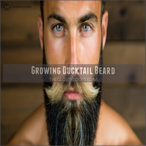 Growing Ducktail Beard