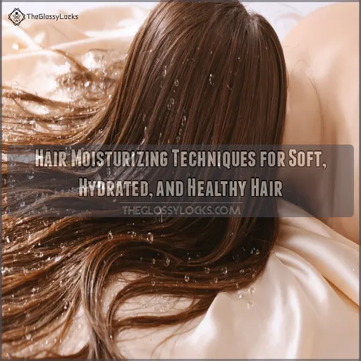 hair moisturizing techniques