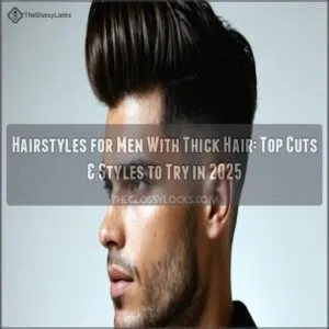 hairstyles for men with thick hair