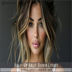 Half-Up Half-Down Looks