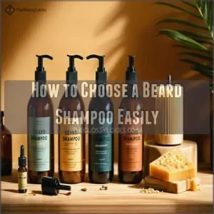 how to choose a beard shampoo