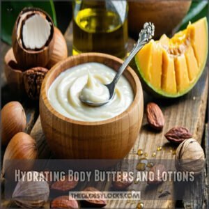 Hydrating Body Butters and Lotions