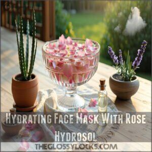 Hydrating Face Mask With Rose Hydrosol