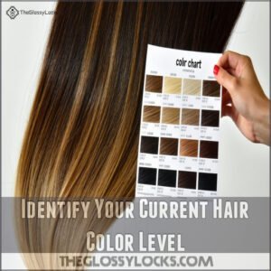 Identify Your Current Hair Color Level