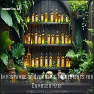 Importance of Hydrating Ingredients for Damaged Hair