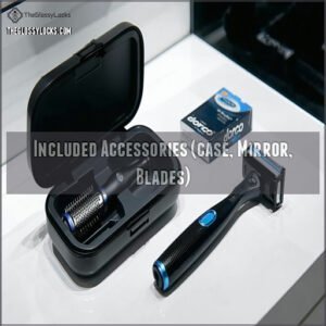 Included Accessories (case, Mirror, Blades)