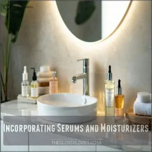 Incorporating Serums and Moisturizers