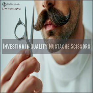 Investing in Quality Mustache Scissors